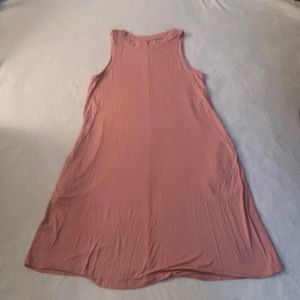 Pink sundress with pockets
